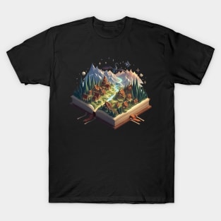 Reading Books About Magical Dragons is Fun T-Shirt